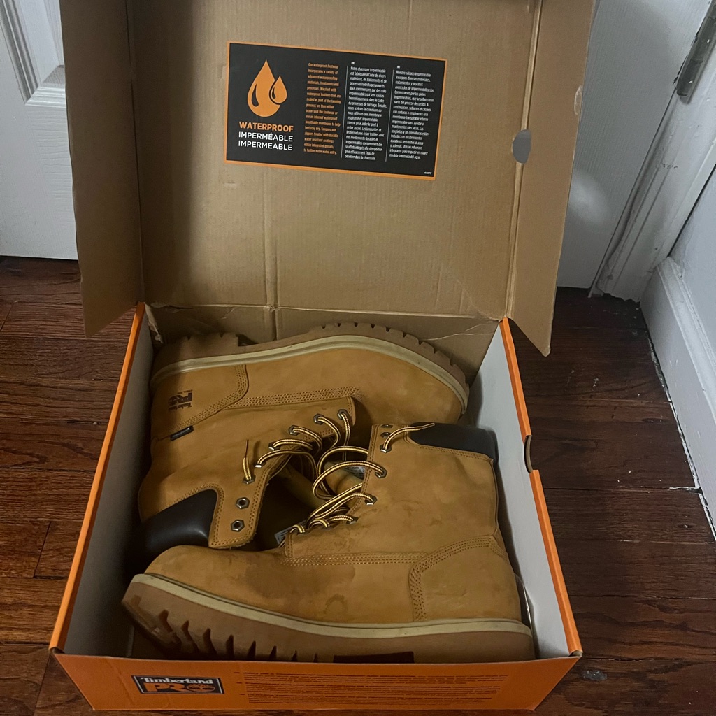 Timberland Wheat/Nubuck Men's Waterproof Work Boots